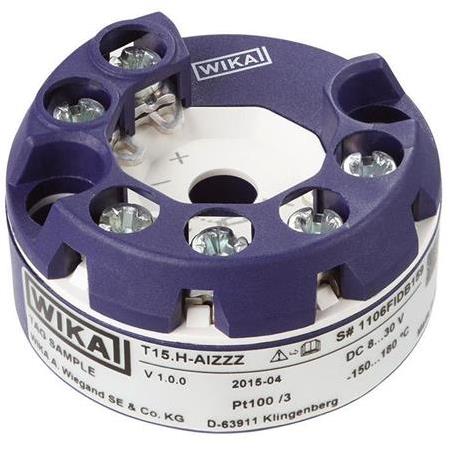Wika T15 Sıcaklık Transmitteri Çevirici,0..150 C,4-20 mA,pt1000