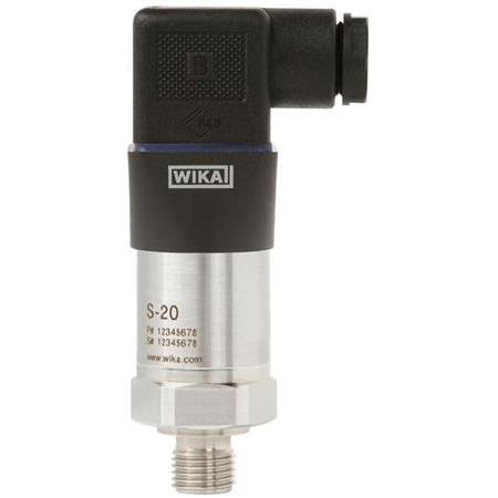 Wika S-20 Basınç Transmitteri,4-20 mA,G1/2'